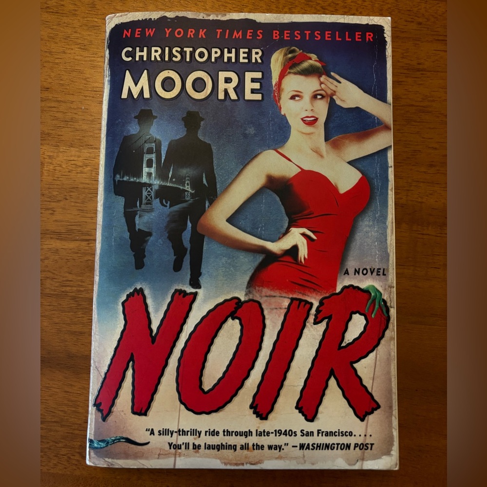 Noir by Christopher Moore softcover book